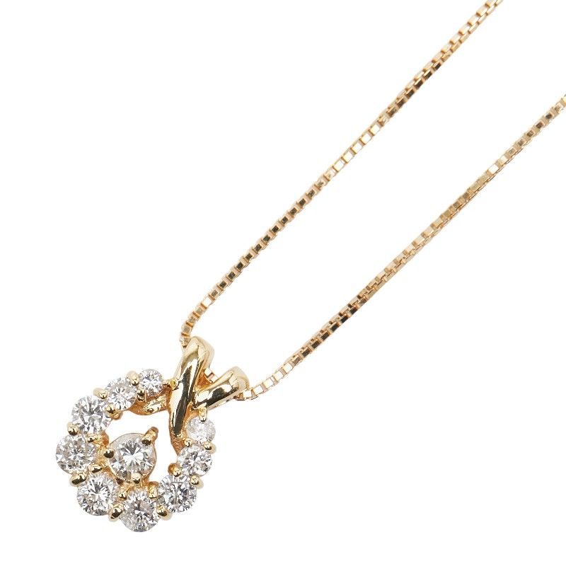 ラウンド サークル ベネチアンチェーン K 18 YG イエローゴールド レディース 1-0239776