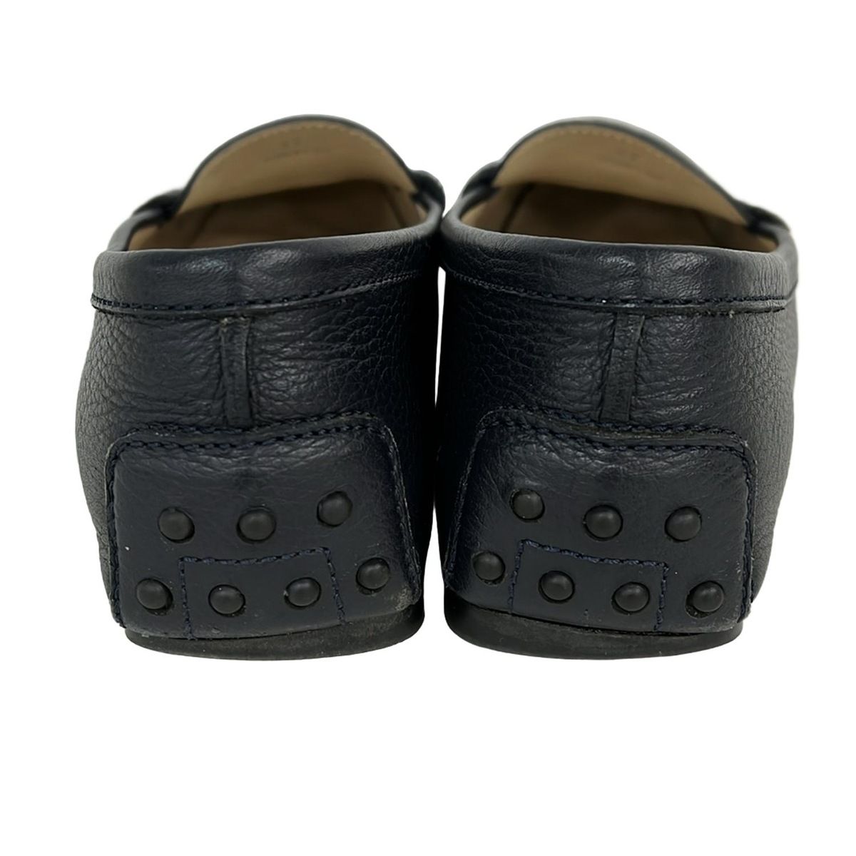 TOD'S(トッズ) ドライビングシューズ 37 レディース - ダークネイビー