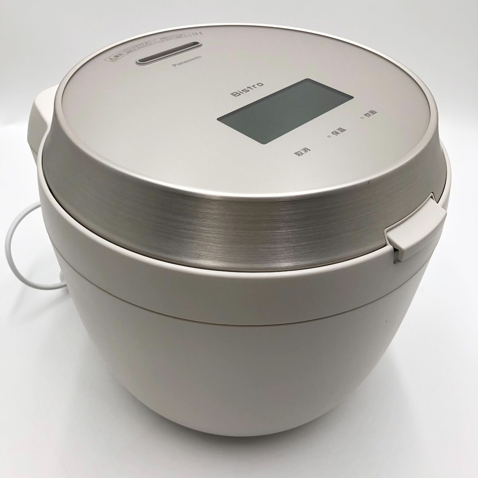 パナソニック 炊飯器 1升 モデル ビストロ 匠技AI 加圧熱風ポンプ搭載 お手入れ部品2点 ライトグレージュ SR V 18 BB H
