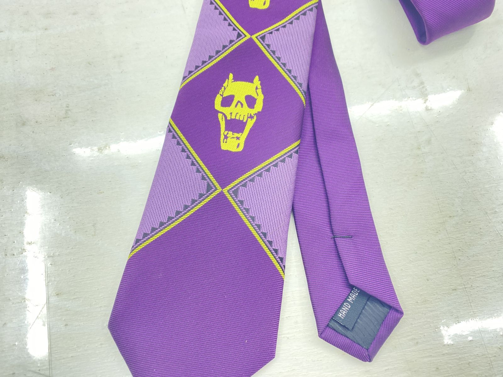 盛岡43-0055】ULTRA-VIOLENCE × ジョジョの奇妙な冒険 ネクタイ 吉良吉