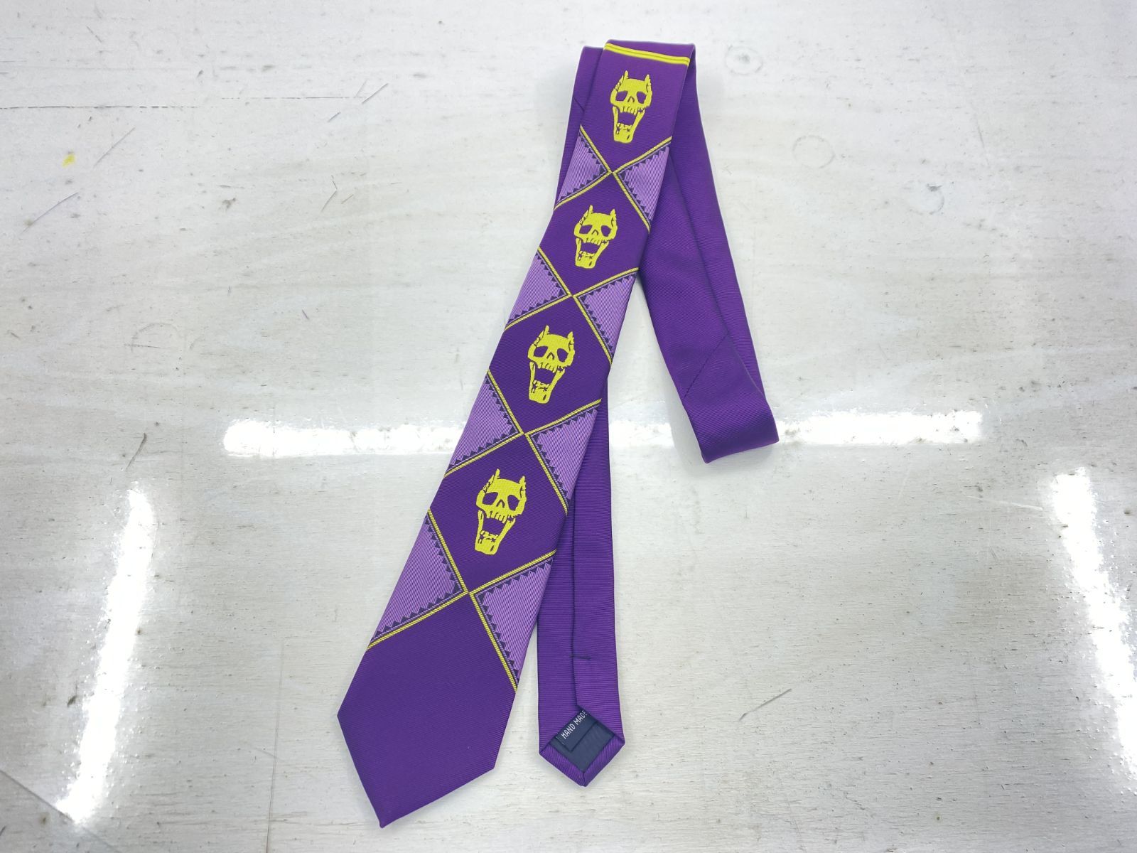 盛岡43-0055】ULTRA-VIOLENCE × ジョジョの奇妙な冒険 ネクタイ 吉良吉