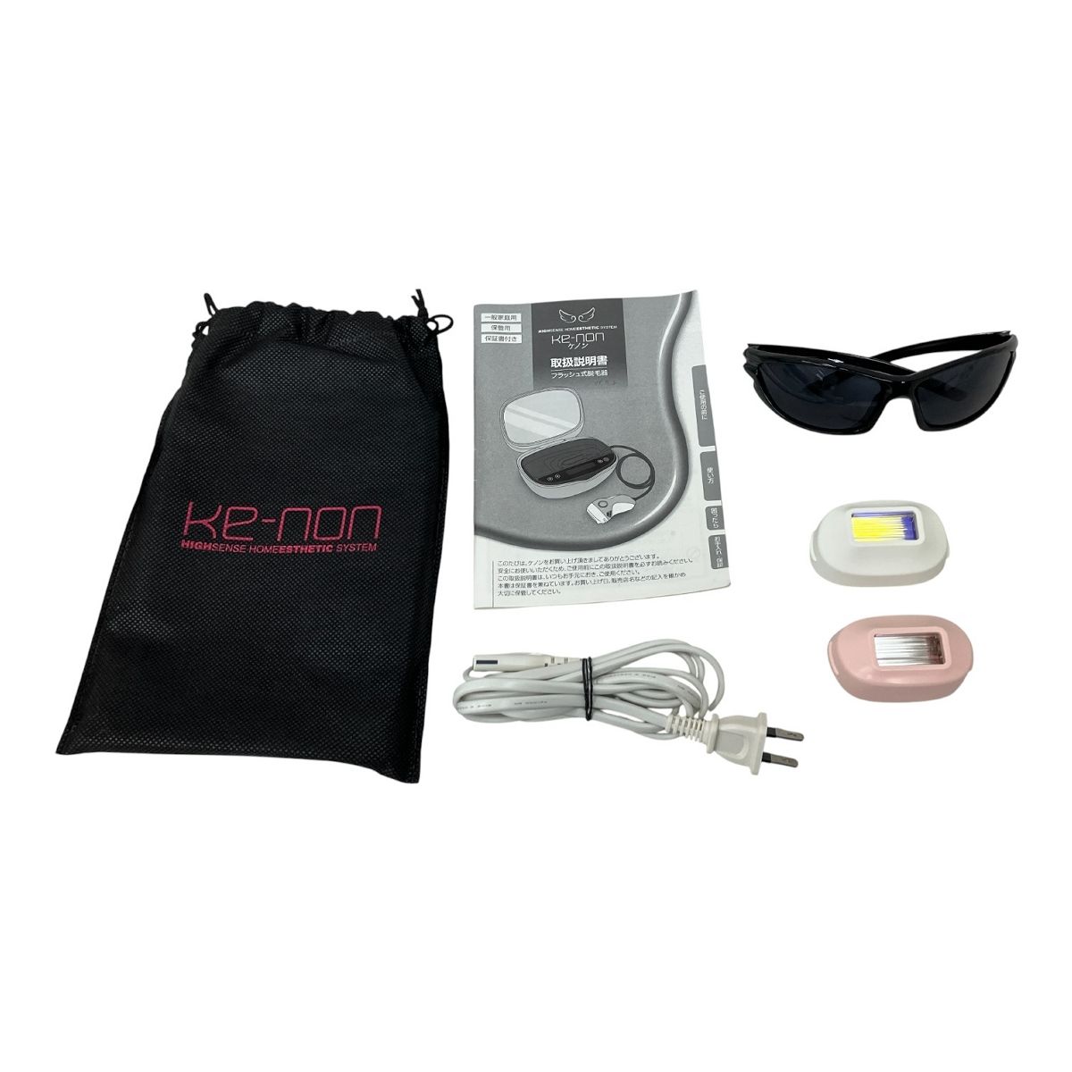  エムテック Ke-non ケノン NIPL-2080 Ver.7.2 家庭用 フラッシュ式 脱毛器 眉毛脱毛器付 美容 スキンケア 脱毛器 脱毛 除毛