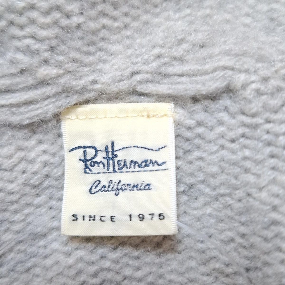 Ron Herman(ロンハーマン) 長袖セーター サイズS メンズ - ライト