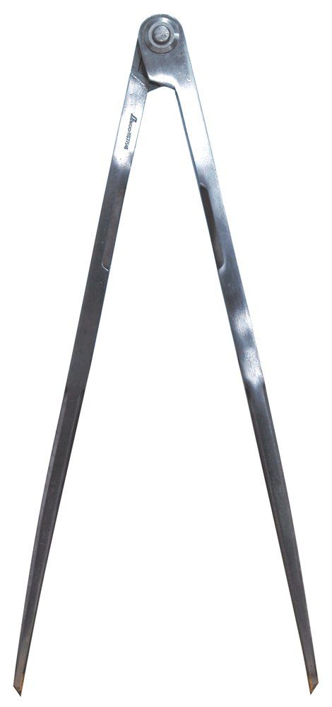 シンワ測定 Shinwa Sokutei 鋼製コンパス 超硬チップ付き F 2 40 cm 77546