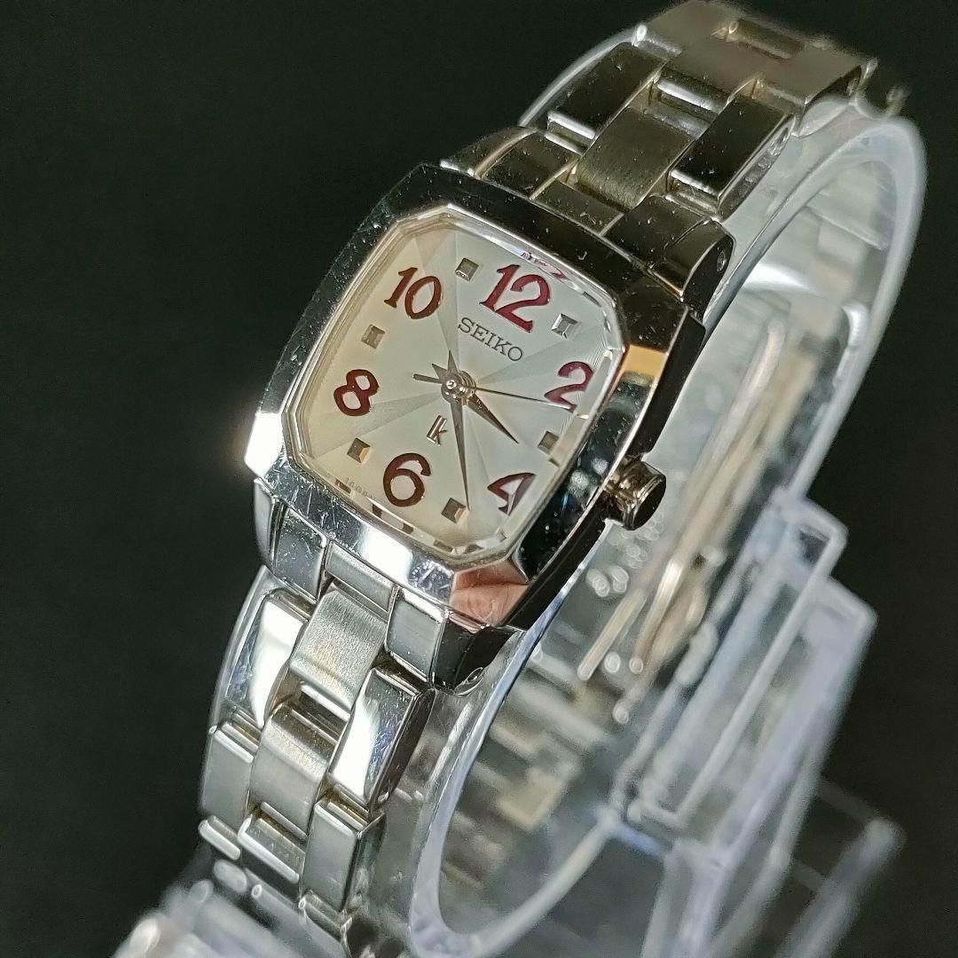 SEIKO セイコー ルキア 1 F 21 スクエア シルバー ソーラー時計