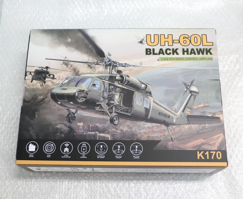 Hitec K 170 UH-60 L ブラックホーク 登録申請不要
