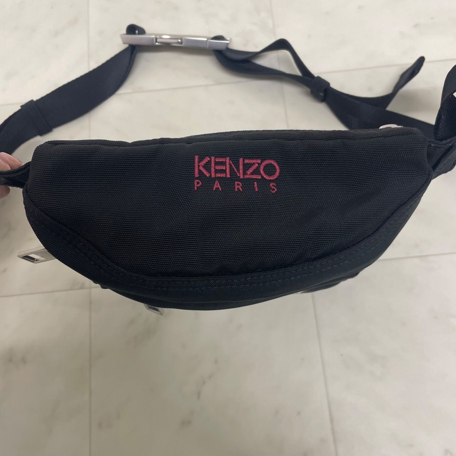 ▪️【美品】KENZO ケンゾー タイガー刺繍 ボディバッグ ウエスト