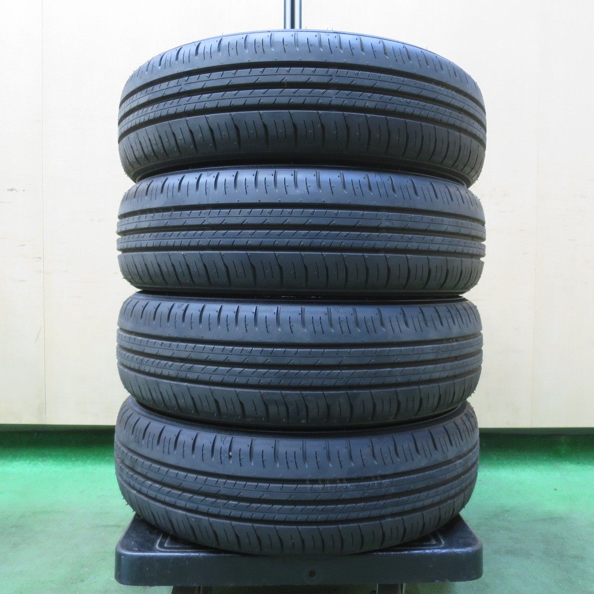 新車外し 25年 155 65 R 14 ダンロップ エナセーブ EC 300 タイヤ 14インチ デイズ ムーヴ ルークス タント ワゴンR 等 5120601イノタ