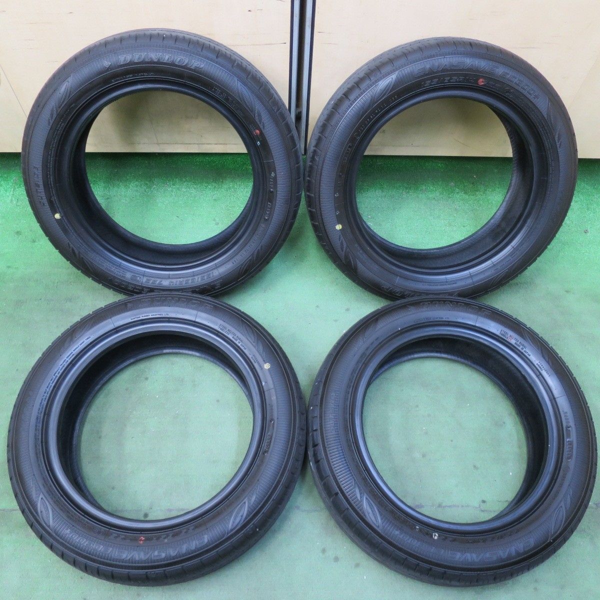 新車外し 25年 155 65 R 14 ダンロップ エナセーブ EC 300 タイヤ 14インチ デイズ ムーヴ ルークス タント ワゴンR 等 5120601イノタ