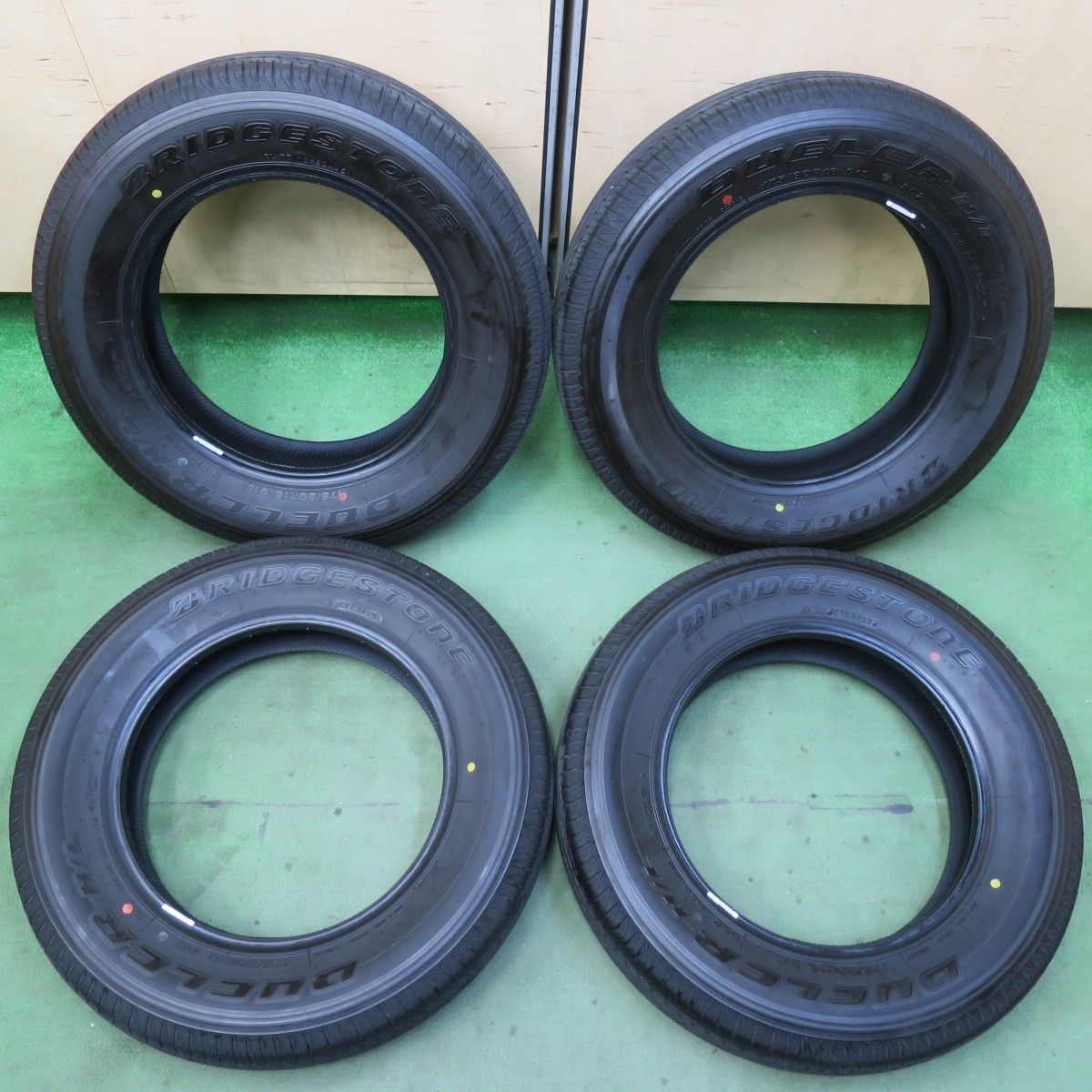 バリ溝 25年 9 5分以上 ジムニー 等 175 80 R 16 ブリヂストン デューラー H L 852 DUELER 16インチ タイヤ 5120204イノタ