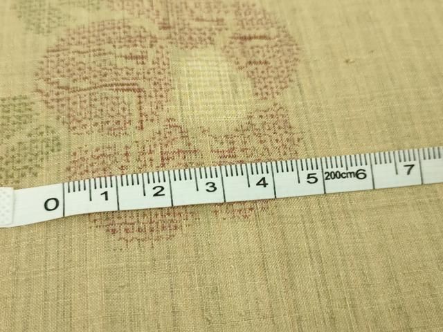 平和屋本店●極上　本場結城紬　重要無形文化財　160亀甲　飛び亀甲柄　椿　枯色地　大丸扱い　証紙付き　逸品　未使用　DZAA4484kh6 楽天市場】平和屋本店○極上 本場結城紬 重要無形文化財 奥順謹製 80