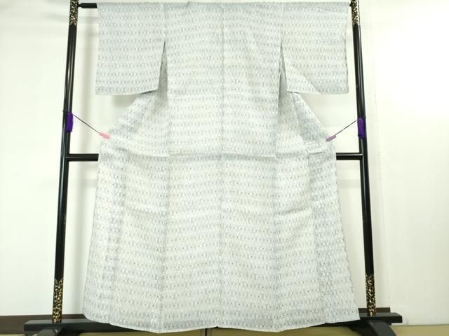 平和屋本店＊極上 夏物 重要無形文化財 越後上布 染織工芸 むら田 菱文