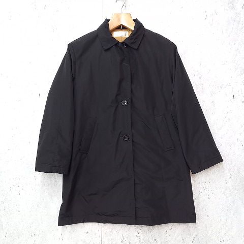 DO CLASSE ドゥクラッセ ステン コート アウター ミドル ラグランスリーブ ブラック Мサイズ 〇