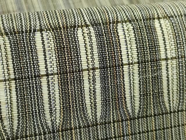 平和屋本店＊極上 芭蕉布 全通柄袋帯 染織作家 みなみ修郎 証紙付き