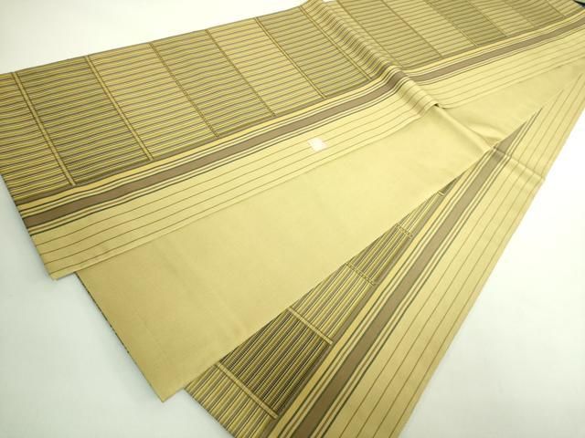 平和屋本店○極上 伝統工芸士 曽根武勇 全通柄袋帯 間道 証紙・反端