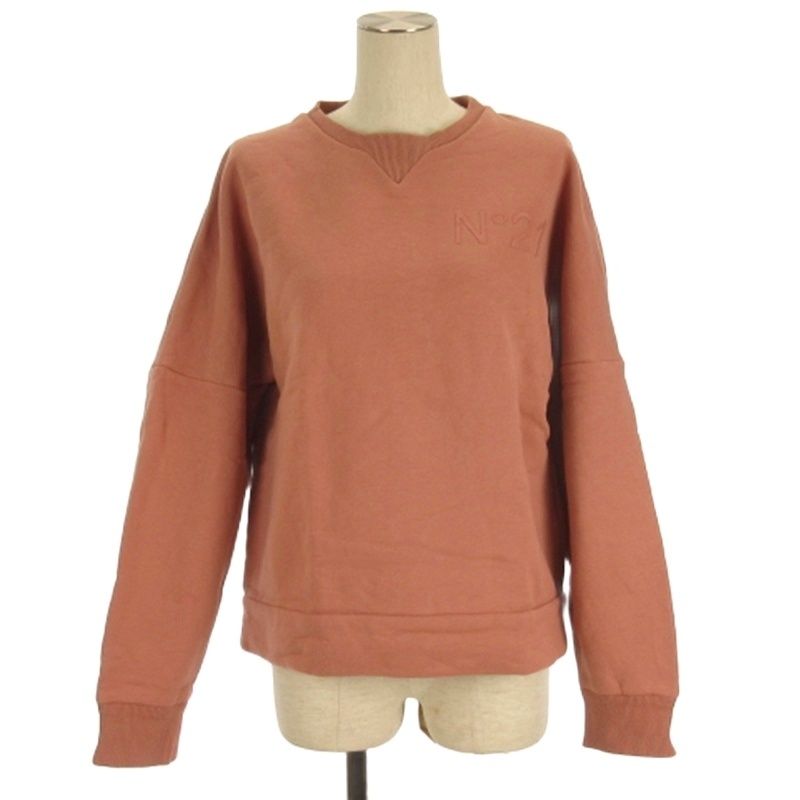 ヌメロヴェントゥーノ N°21 ロゴ トレーナー スウェットプルオーバー