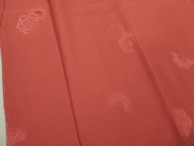 鏡裏地紋 韓紅色