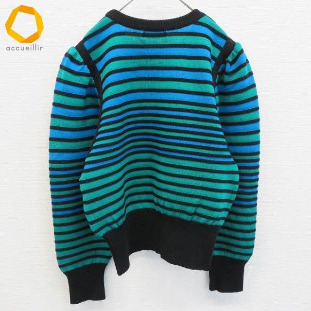 YvesSaintLaurent イヴサンローラン ニットカーディガン ボーダー SAINT LAURENT（カーディガン）のフリマアイテム一覧