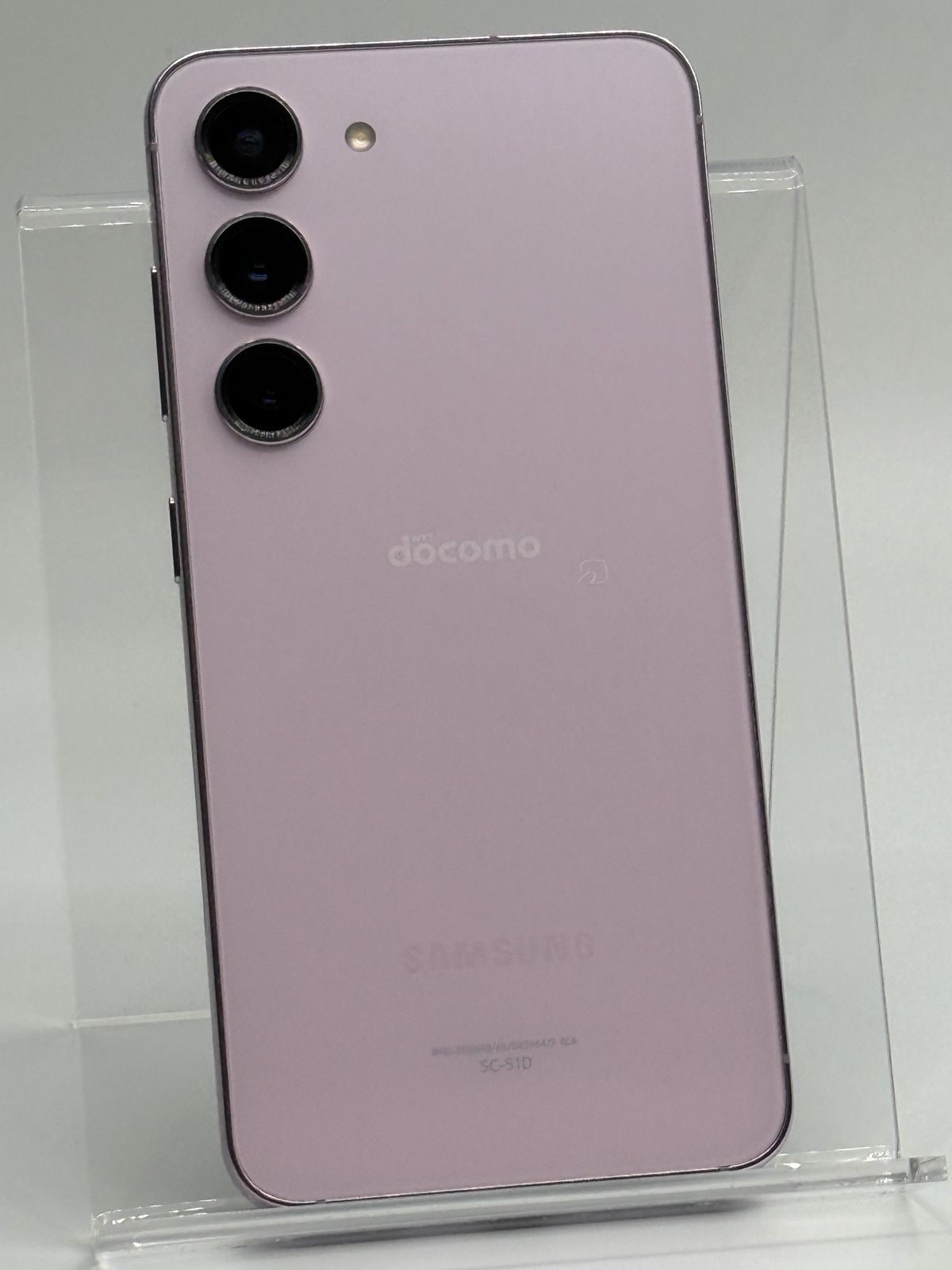 中古A】Galaxy S23 SC-51D 256GB ラベンダー バッテリー【80%以上