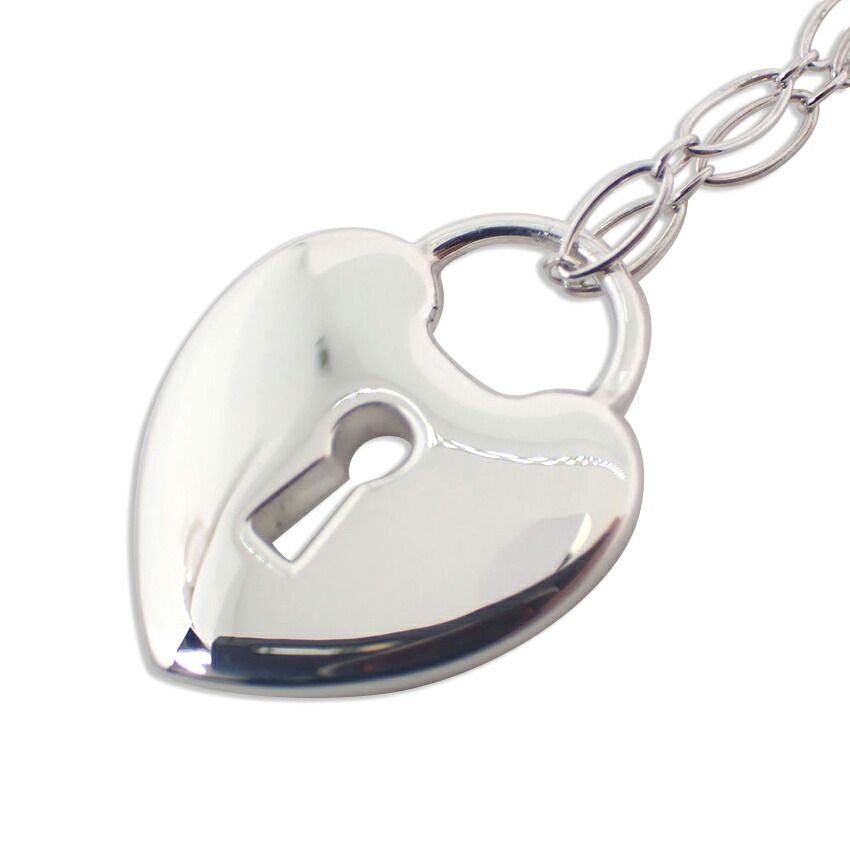 ティファニー 925 キーホール ハート ペンダント|ネックレス||j 112-5