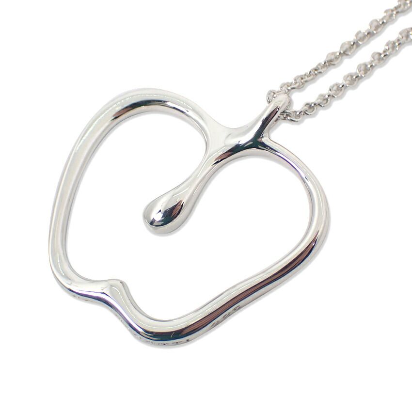 ティファニー 925 アップル ラージ ペンダント ネックレス j 112-4