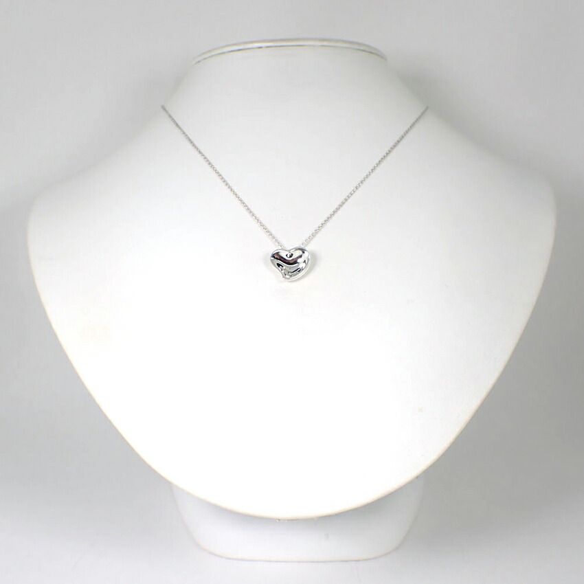 ティファニー 925 カーブドハート ペンダント/ネックレス//j111-88