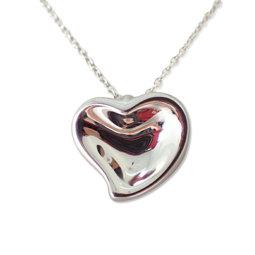 ティファニー 925 カーブドハート ペンダント/ネックレス//j111-88 ティファニー 925 カーブドハート ペンダント/ネックレス//j111-88