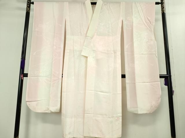 平和屋本店○極上 銀座世きね 振袖・長襦袢(無双仕立て)セット 駒刺繍