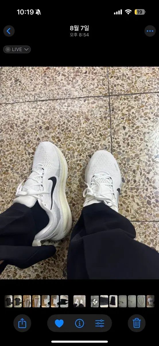 ナイキ ボメロ18 レディース スニーカー 240