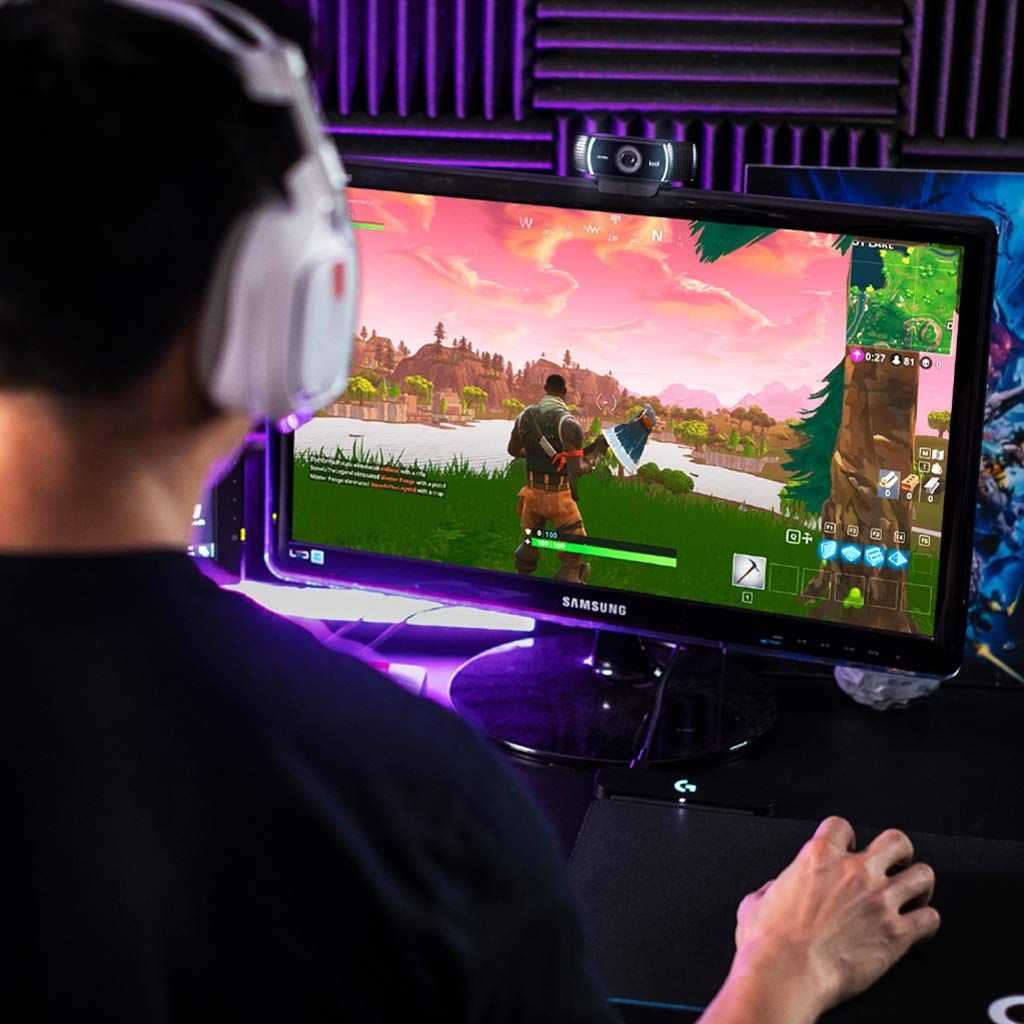 在庫 ロジクール Webカメラ C 922 n フルHD 1080 P ストリーミング 撮影用 三脚 スタンド 付き オートフォーカス ステレオ マイク ウェブカメラ ウェブカム PC Mac ノートパソコン Zoom Skype 2年間メーカー