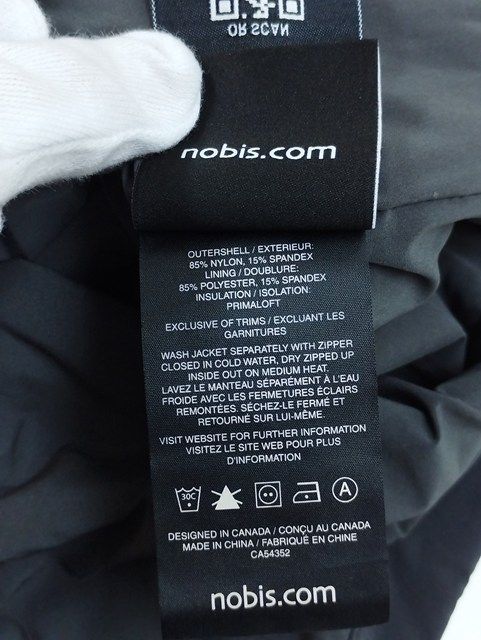  I 849 nobis ノビス ジャケット S グレー MORA レディース T ジャンパー ブルゾン ジャケット アウター