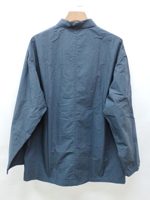 I 824 ♥品 STILL BY HAND スティルバイハンド シャツ 50 ネイビー 長袖 綿 Typewriter shirt jacket BL 01252 | T