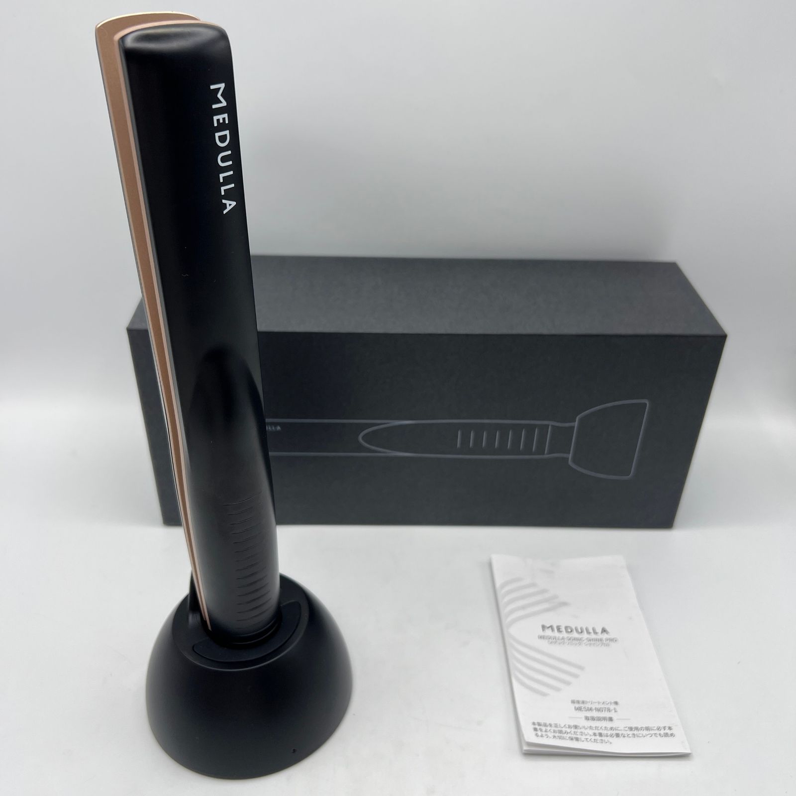 美品】MEDULLA SONIC-SHINE PRO MESM-N078-1 超音波トリートメント