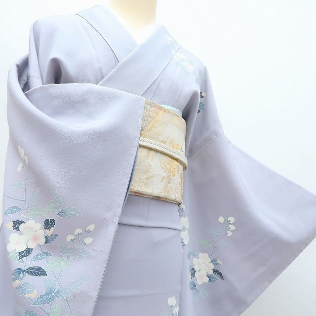 百華❀Y4175◇美品未着用 暈し 仕付け糸付 手縫い仕立て 正絹 訪問着