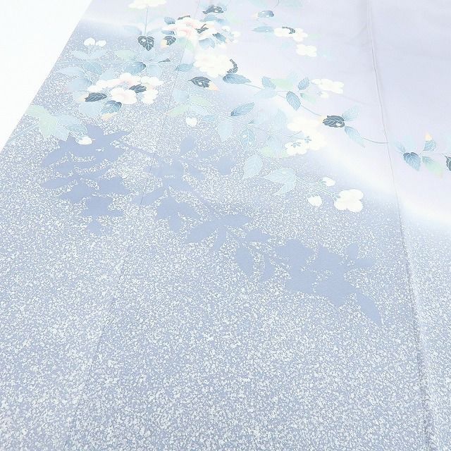 百華❀Y4175◇美品未着用 暈し 仕付け糸付 手縫い仕立て 正絹 訪問着