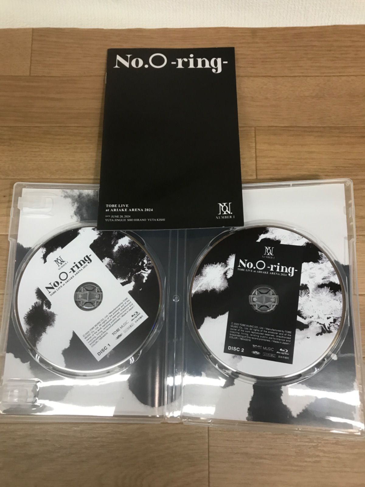 ☆Number_i No.O-ring- TOBE LIVE at ARIAKE ARENA 2024 【Blu-ray
