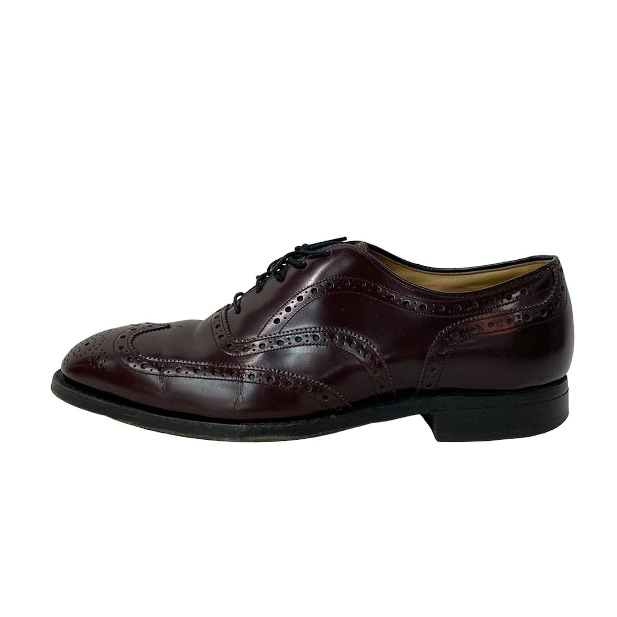 -MURPHY ジョンストンアンドマーフィー シューズ 6 メンズ - ダークブラウン ARISTOCRAFT|ウィングチップ レザー