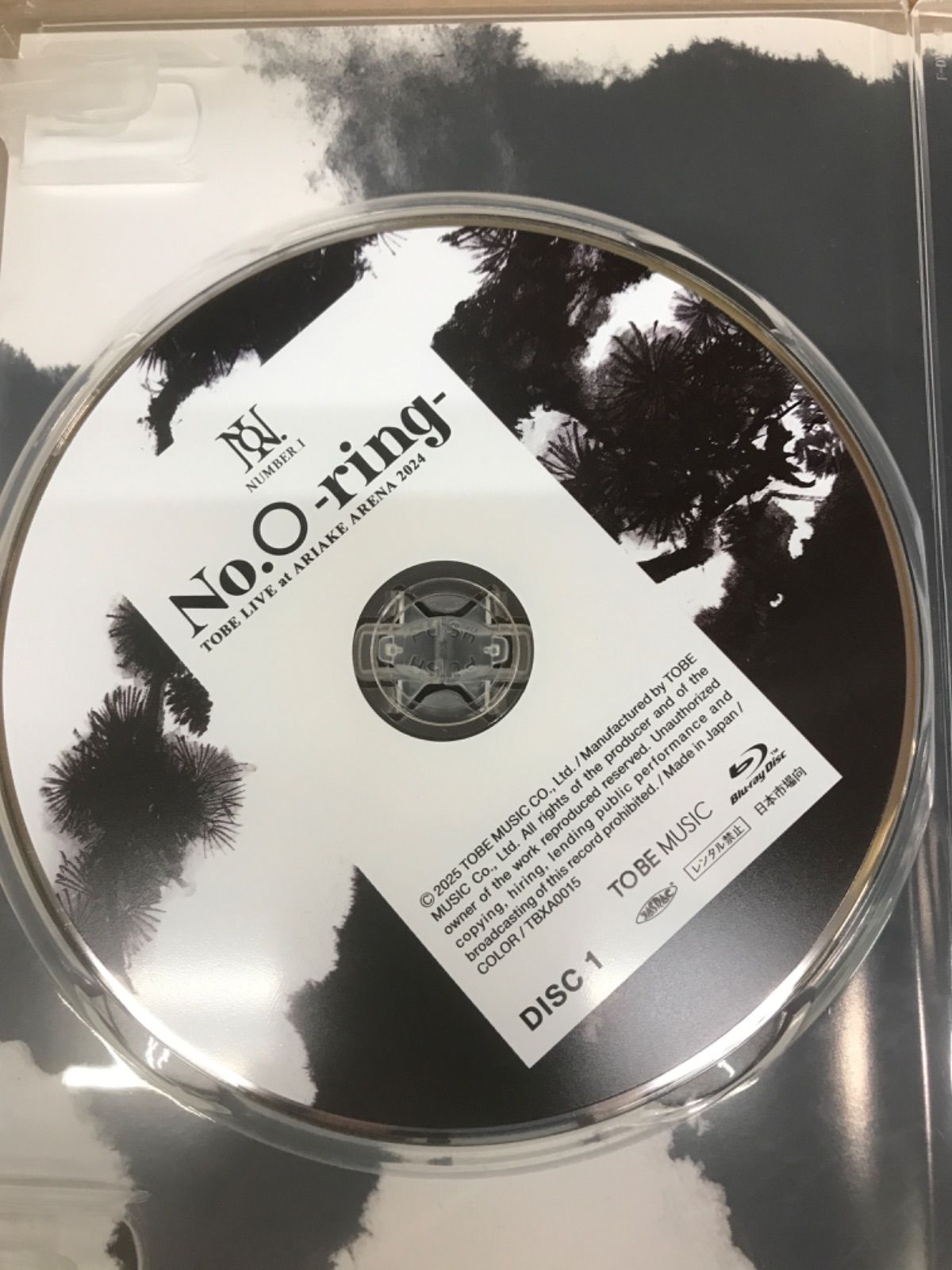 ☆Number_i No.O-ring- TOBE LIVE at ARIAKE ARENA 2024 【Blu-ray