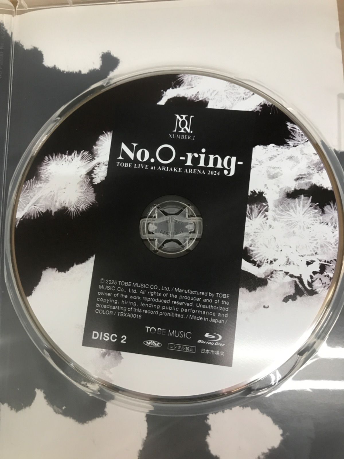 ☆Number_i No.O-ring- TOBE LIVE at ARIAKE ARENA 2024 【Blu-ray