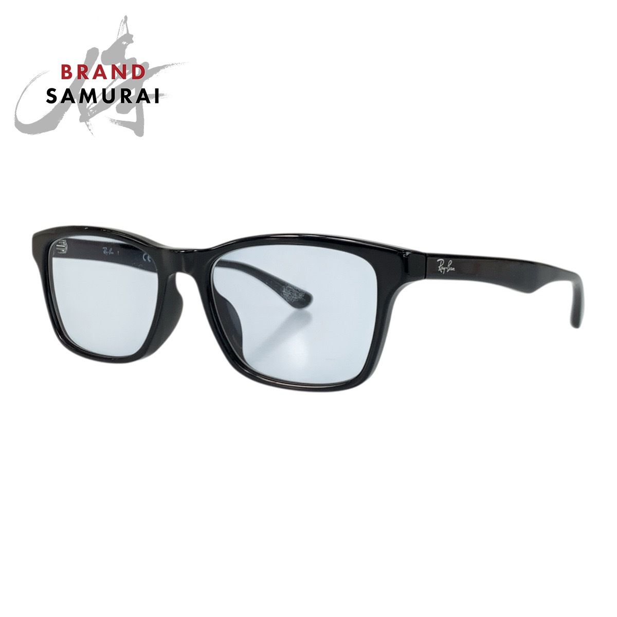 Ray Ban レイバン ブラック 黒 ブルー プラスチック RB 5279 F 2000 55▫︎18 145 サングラス メンズ 506485