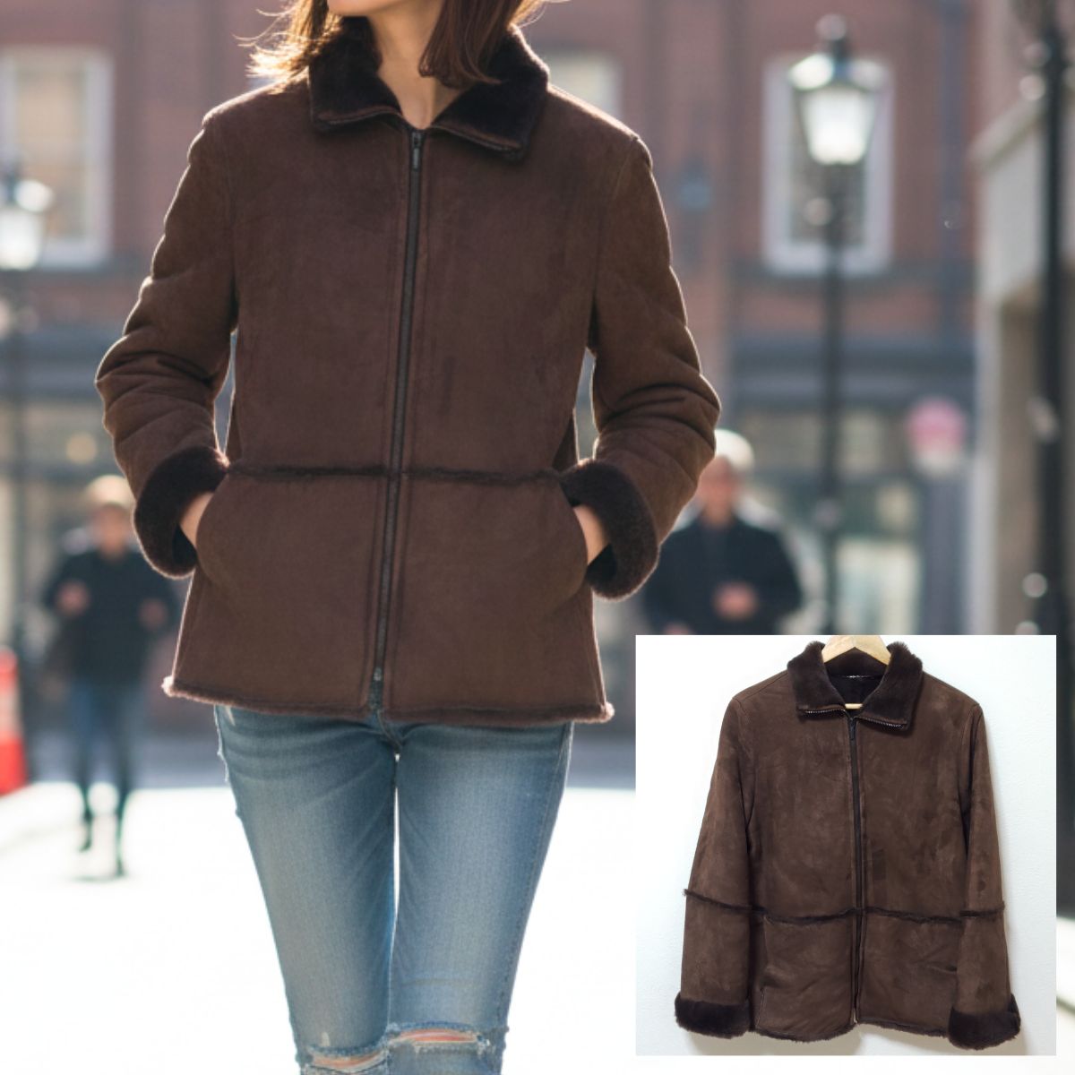 高級◎大人カジュアル◎【MARELLA SPORT】マレーラ スポーツ ムートン