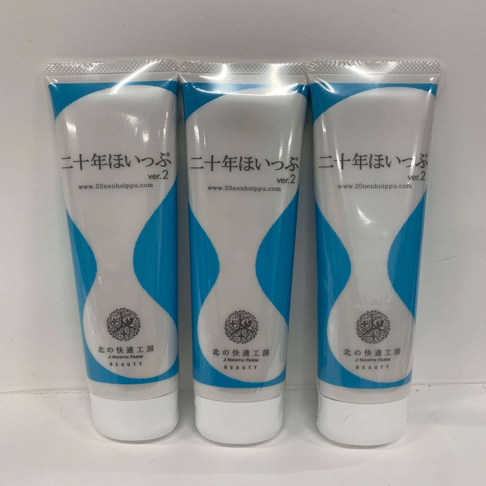 S3913 K 北の快適工房 二十年ほいっぷ ver.2 洗顔料 100g 計3点セット
