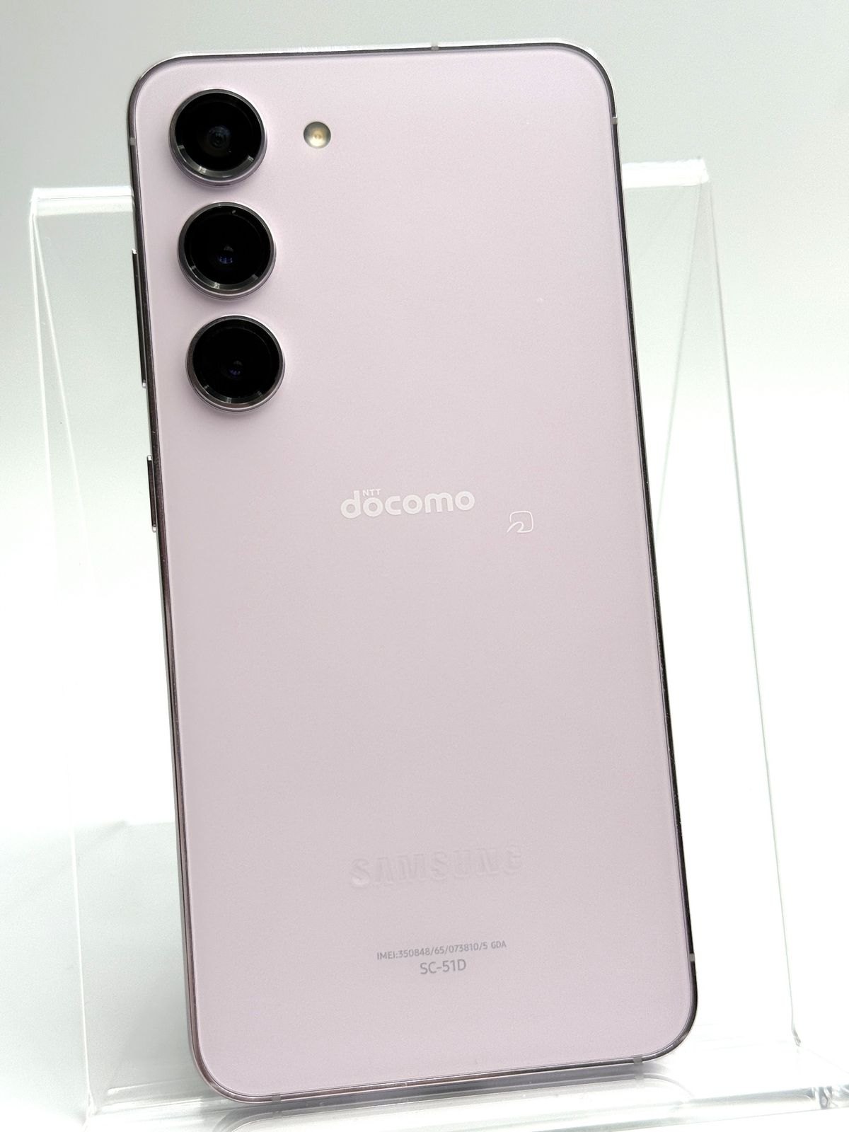中古】【安心保証】 Galaxy S23 SC-51D[256GB] docomo ラベンダー 中古 