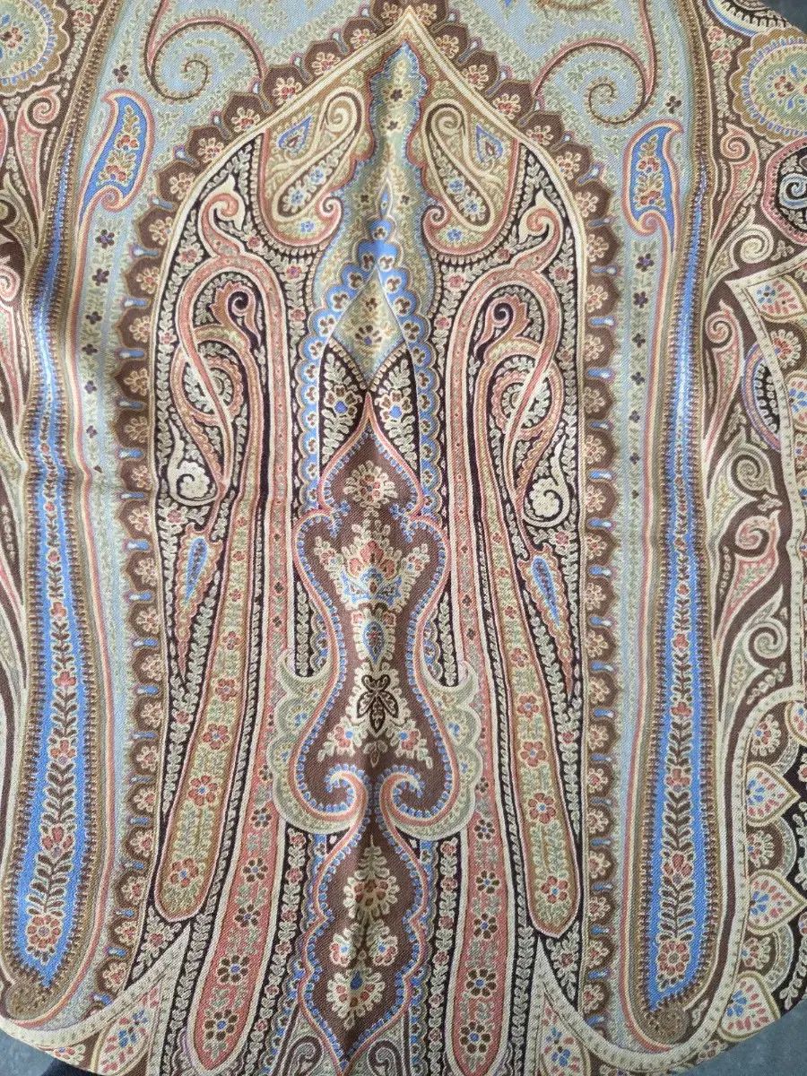  エトロ ベイズリー ウール シルク スカーフ バンダナ スカーフ 小物