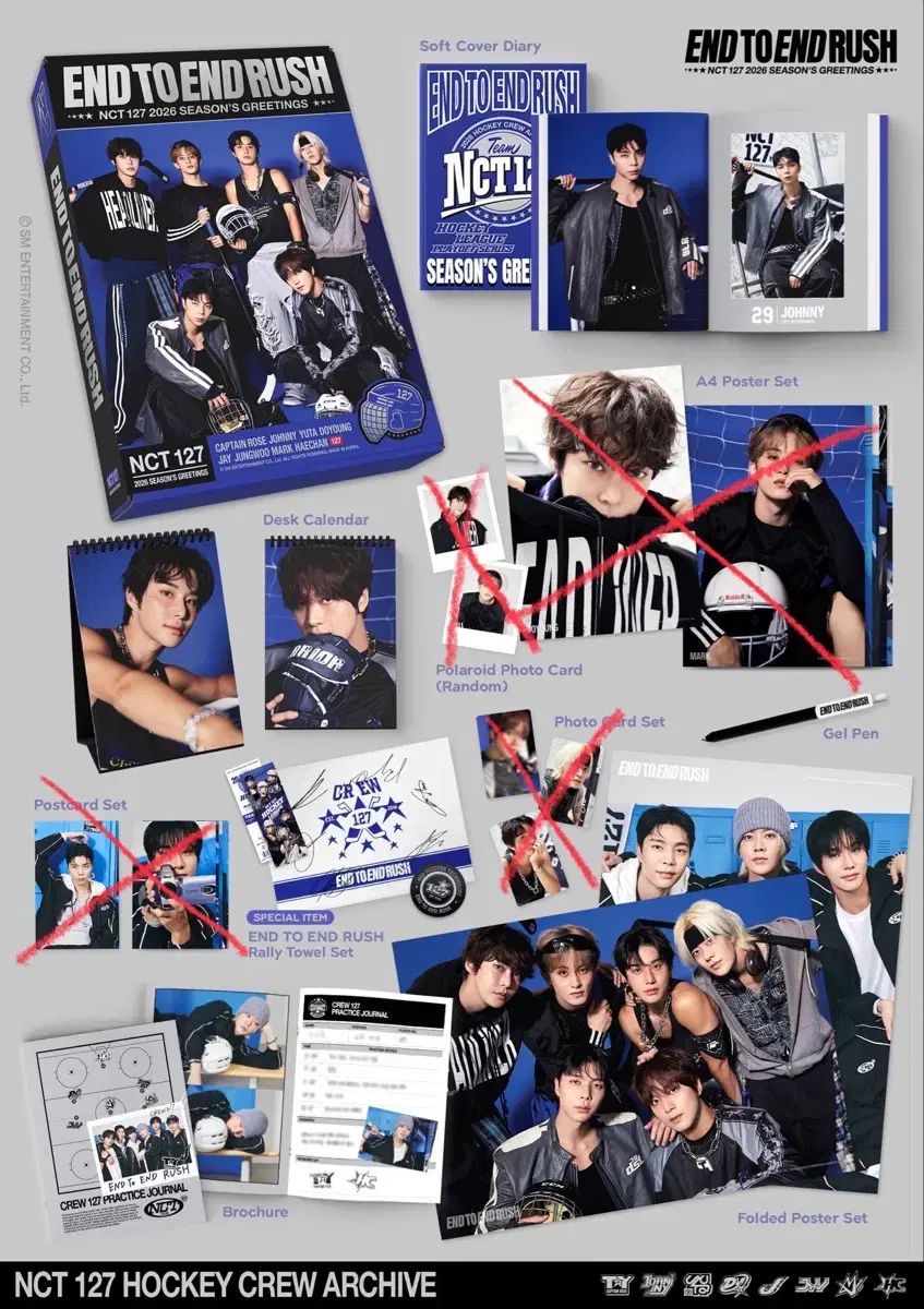 NCT(エヌシーティー) nct127 2026 シーグリ シーズングリーティング