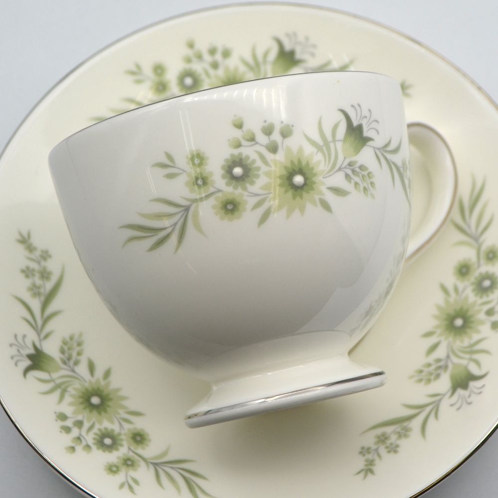 ヴィンテージ 食器 トリオ カップ＆ソーサー Wedgwood ウェッジウッド Westbury ウェストバリー イギリス 1991 1997年 24 a 183 3