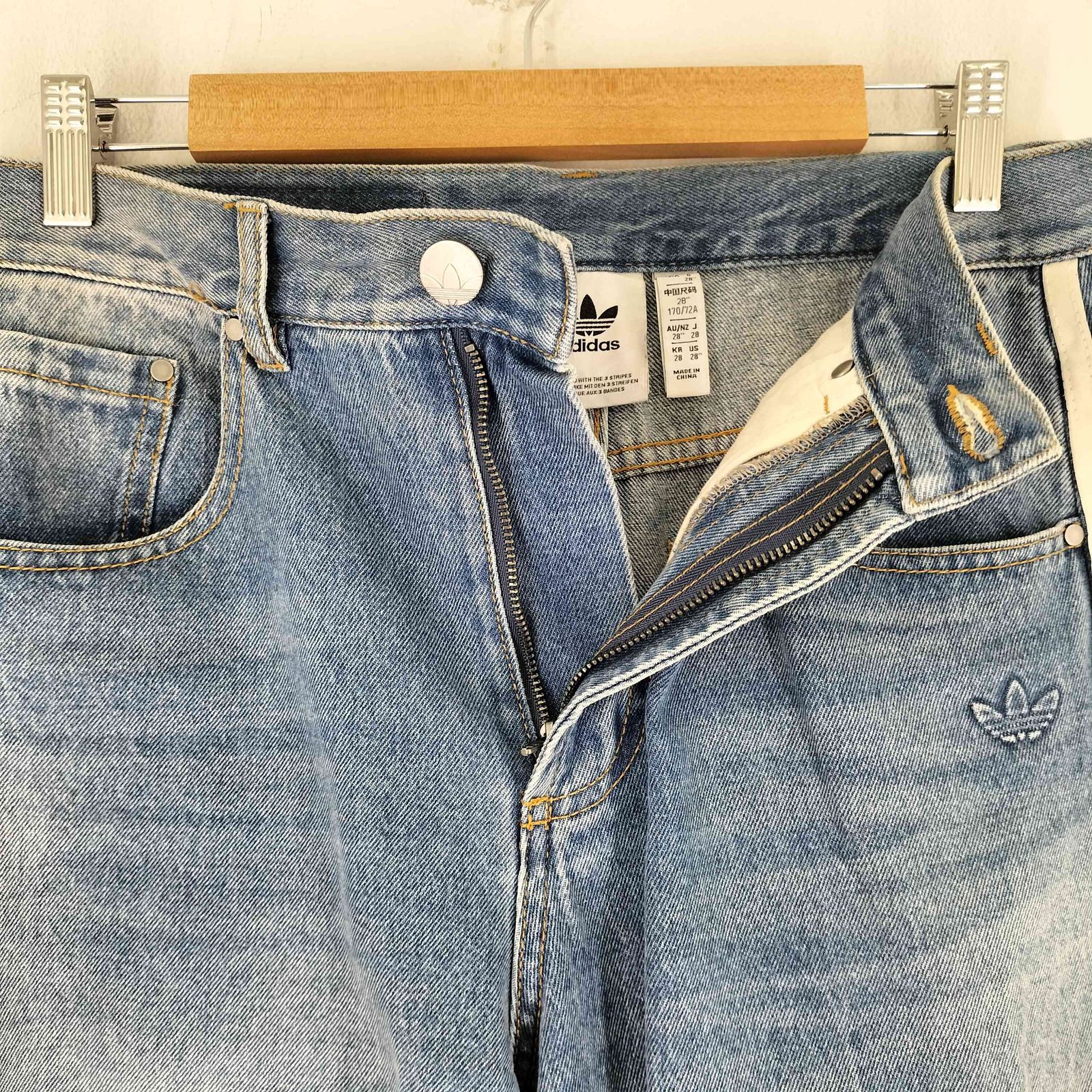 アディダス adidas Adilenium シーズン3 ルーズフィット デニムパンツ 