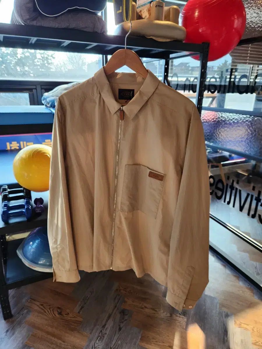 TOD S メンズ ジップアップシャツ XXL 110 サイズ