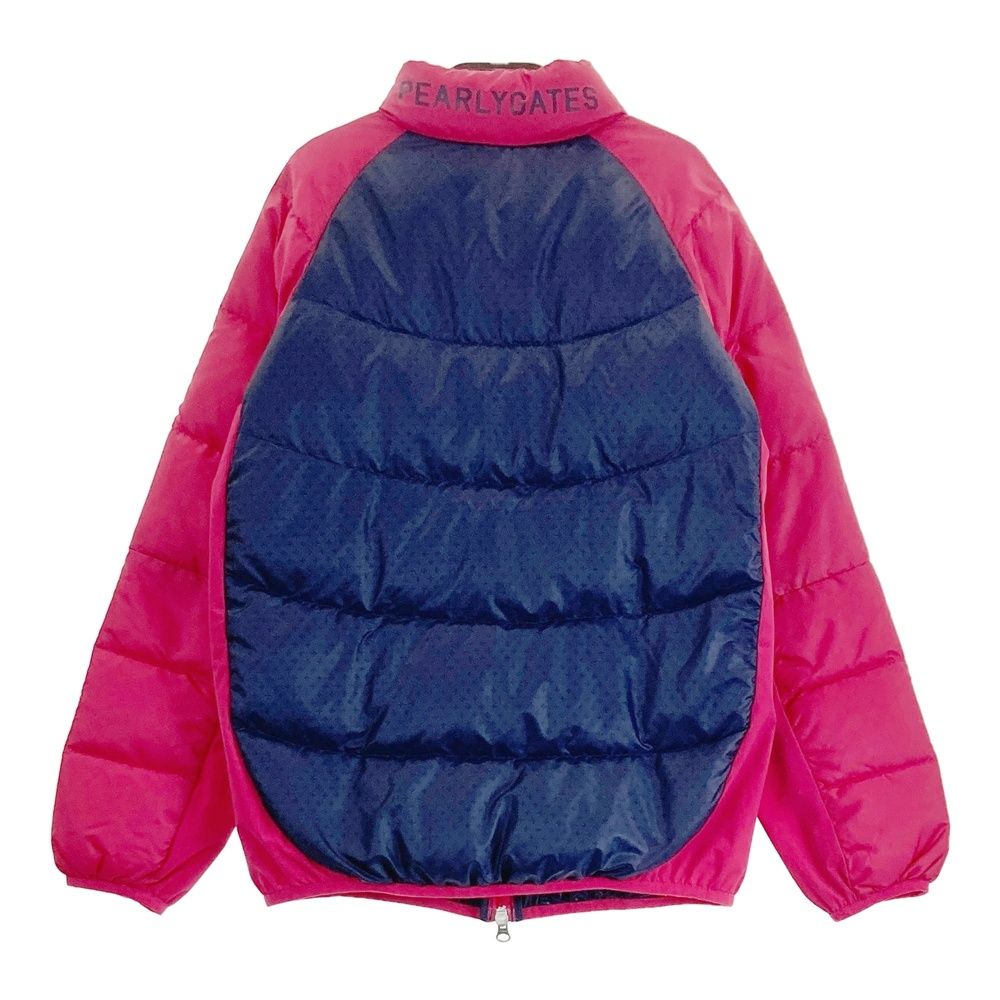 PEARLY GATES チェック柄 ふっくらダウンジャケット ゴルフ サイズ1 PEARLY GATES チェック柄 ふっくらダウンジャケット ゴルフ サイズ1