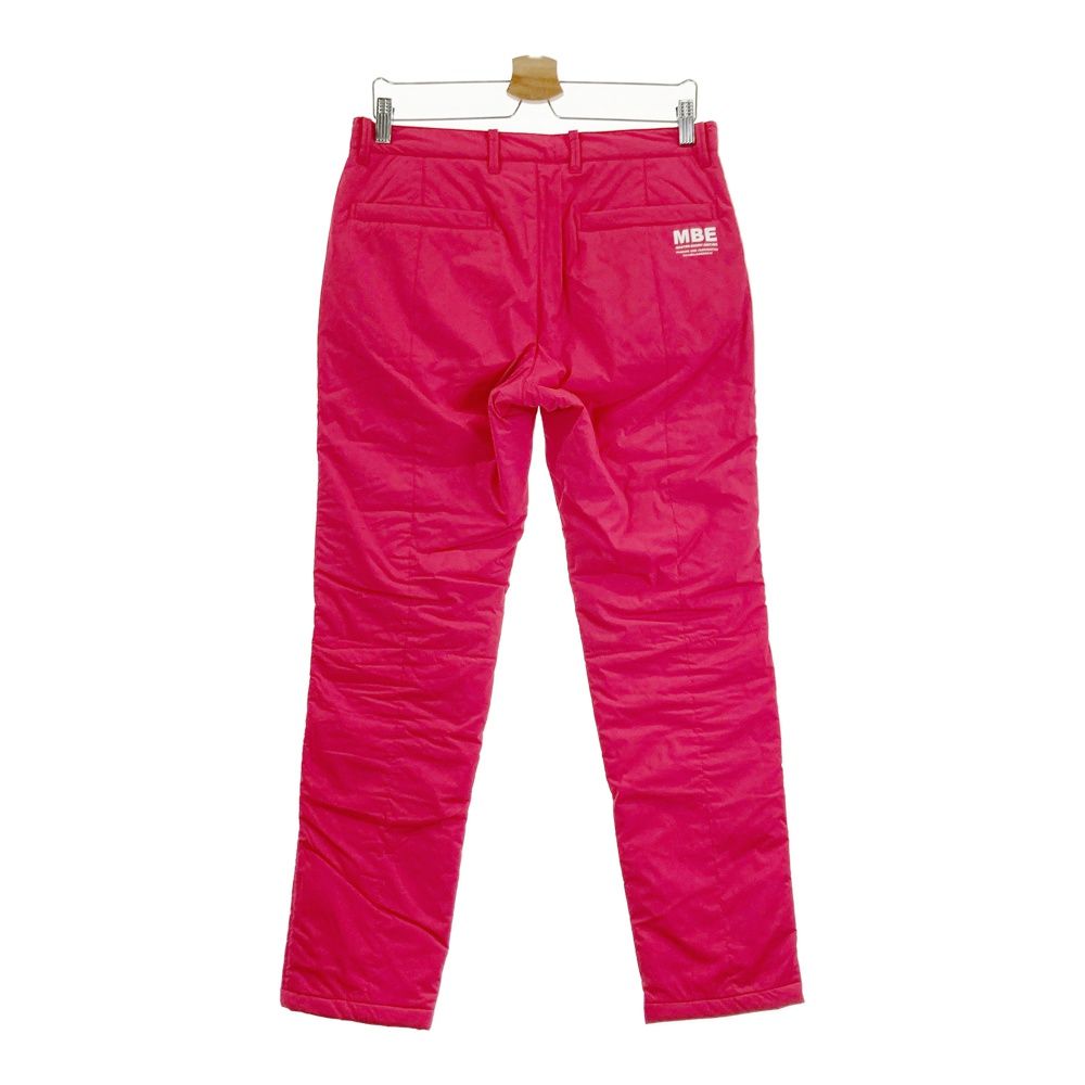 サイズ 4 MASTER BUNNY EDITION マスターバニーエディション 中綿蓄熱パンツ レッド系 ゴルフウェア メンズ ストスト